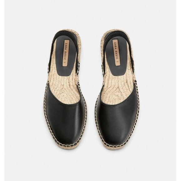 slingback espadrilles flat